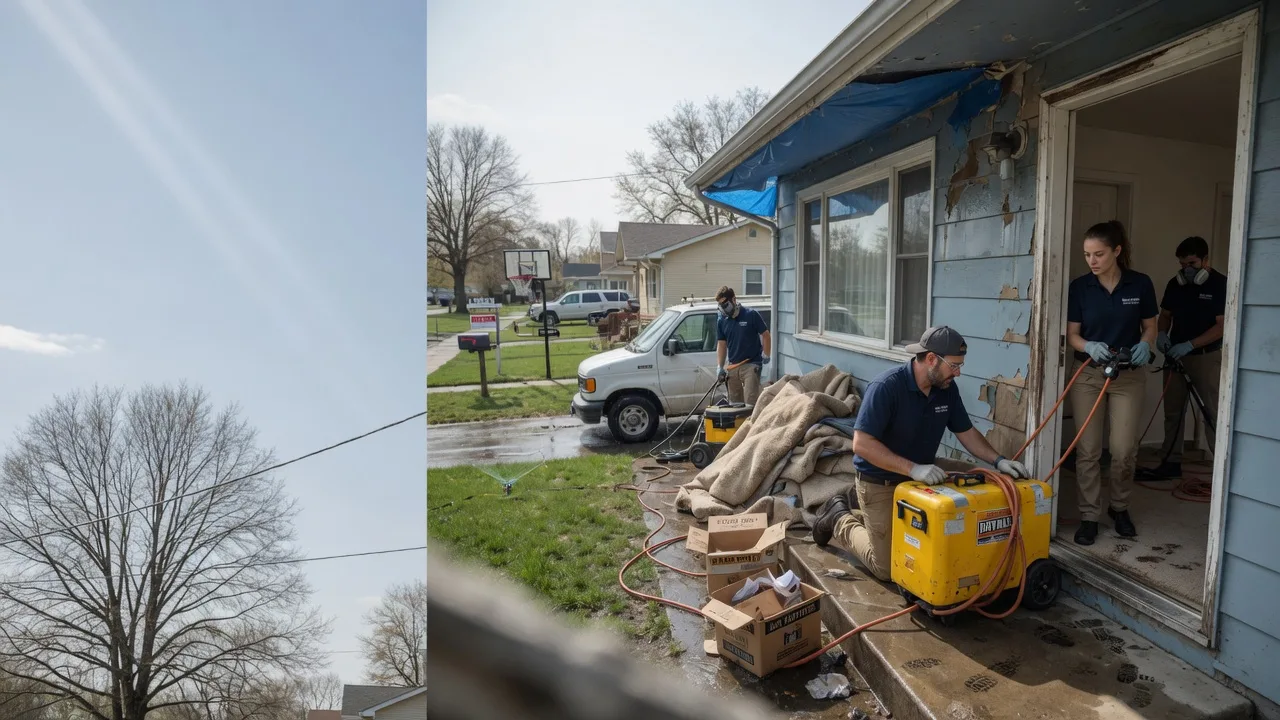 Basement Flood Cleanup in Hagarville, AR near me